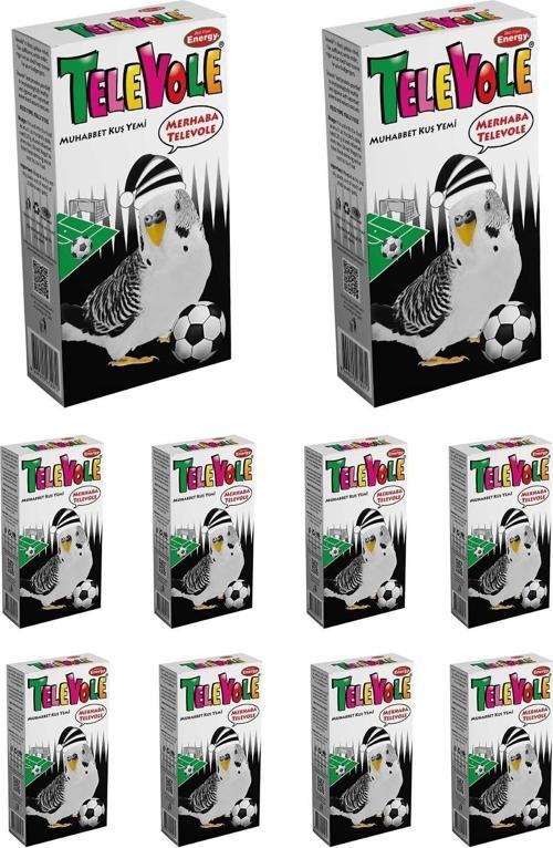 Televole Muhabbet Kuşu Yemi/Bjk 300 G - 10 Adet