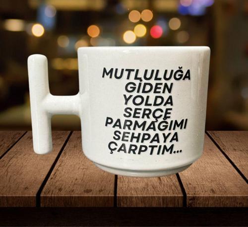 SERAMİK BARDAK T SAP YAZILI