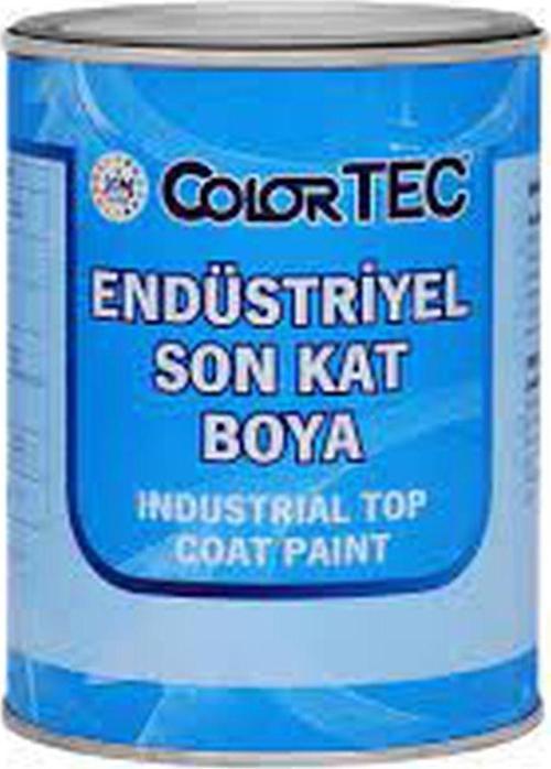 Color Tec  Endüstriyel Son Kat Boya Ral 9006 Metali̇K Gümüş Gri̇  0.75 Lt