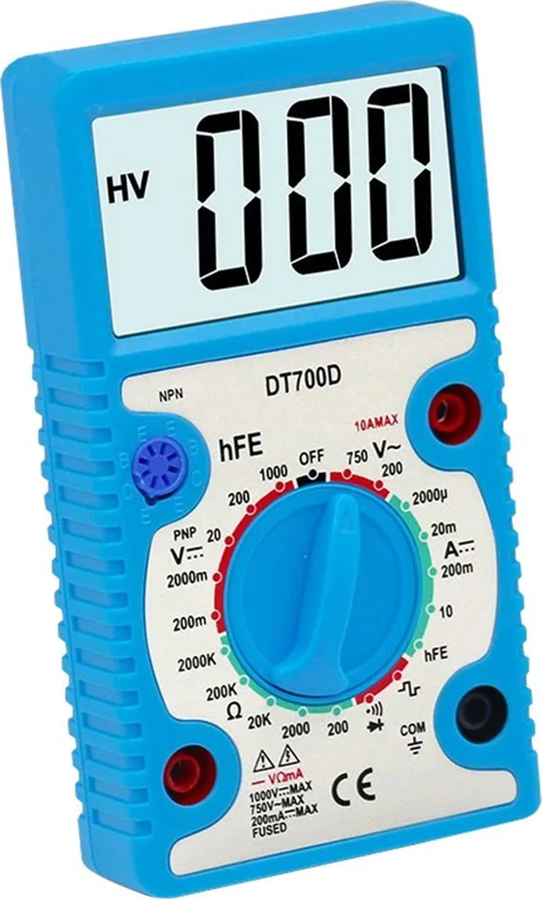 Jumbo Display Dijital Multimetre Ölçü Aleti PM-14625