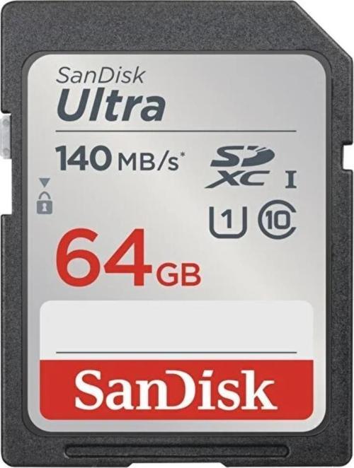 Ultra 64 GB 140 MB/s SDHC/SDXC Class 10 UHS-I Hafıza Kartı