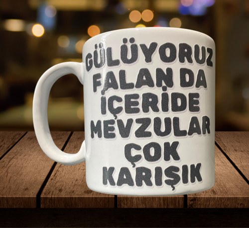 SERAMİK BARDAK MEVZULAR KARIŞIK