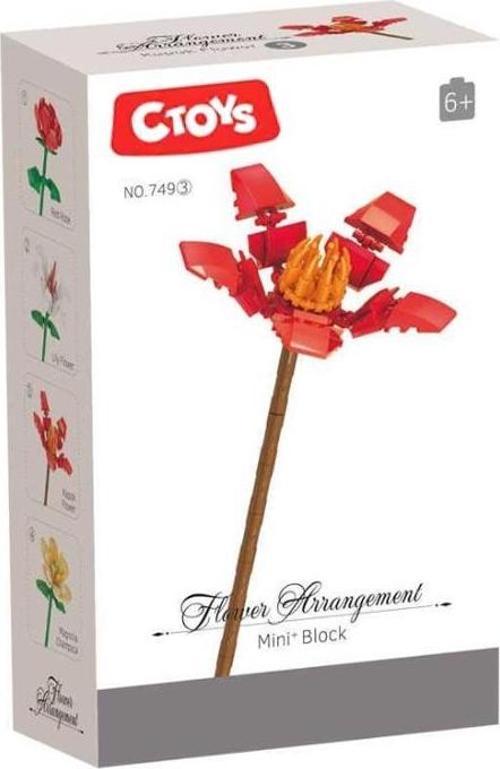 s Flower Arrangement Mini Blok Kapok Flower