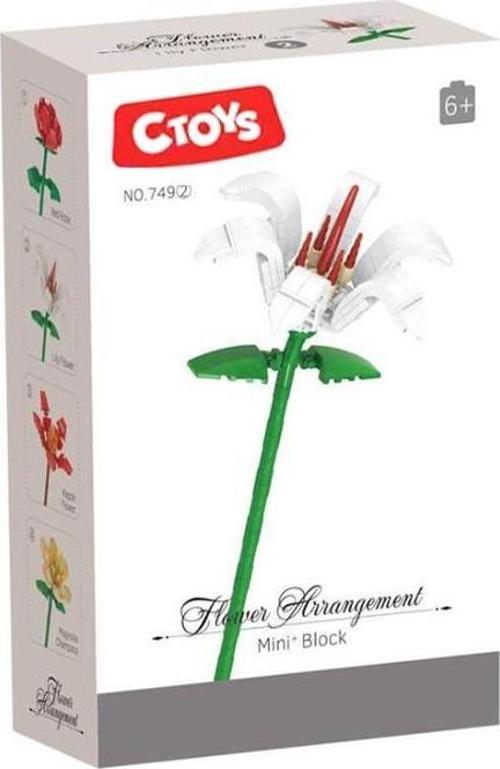 s Flower Arrangement Mini Blok Lily Flower