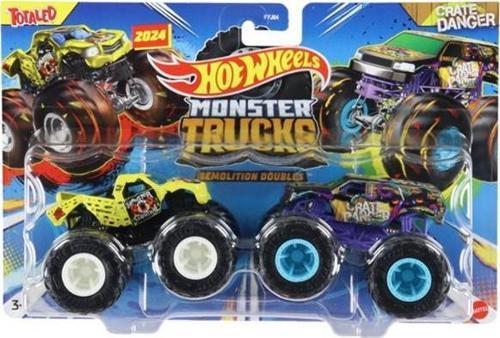 Hot Wheels Monster Trucks 2024 Totaled ve Crate Danger HWN57