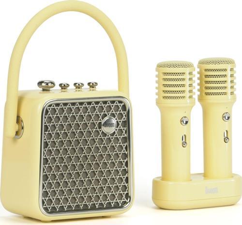SongBird-SE Sarı Çift Mikrofonlu 18W Bluetooth Hoparlör