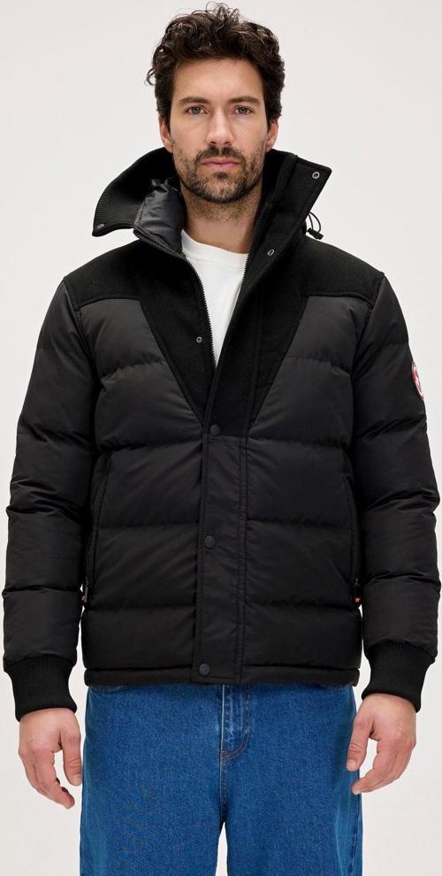 Valery Siyah Erkek Puffer Mont