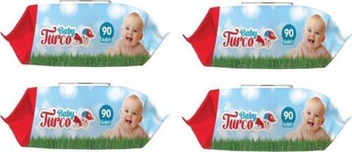 Islak Havlu Mendil Klasik 90 Yaprak 4 Paket Plastik Kapaklı