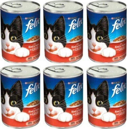 Sığır Etli Konserve Mama 6'lı 400 gr