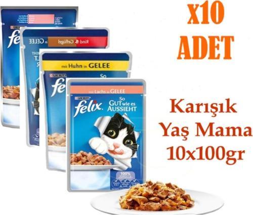 Karışık Etli Pounch 10Lu Ekonomik Paket