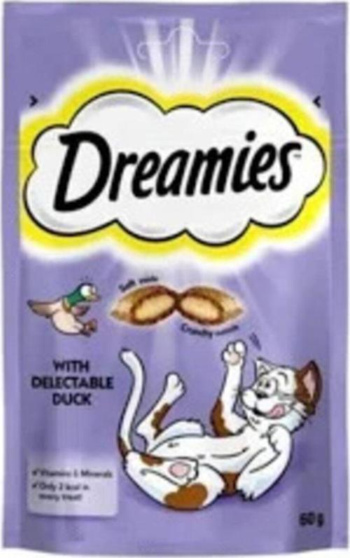 Kedi Ödül Maması Dreamies Lezzetli Ördekli