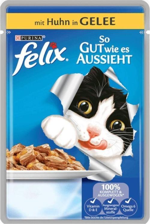Yaş Kedi Maması Tavuklu 100 Gr