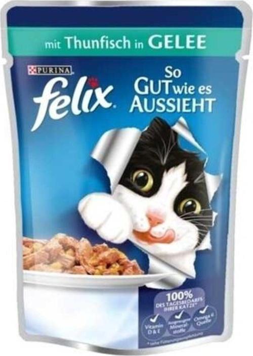 Ton Balıklı Kedi Konservesi X 5 Adet