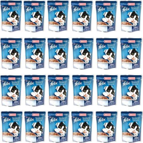 Sardalya Ve Somonlu Yetişkin Kedi Pouch 85 Gr X 24 Adet