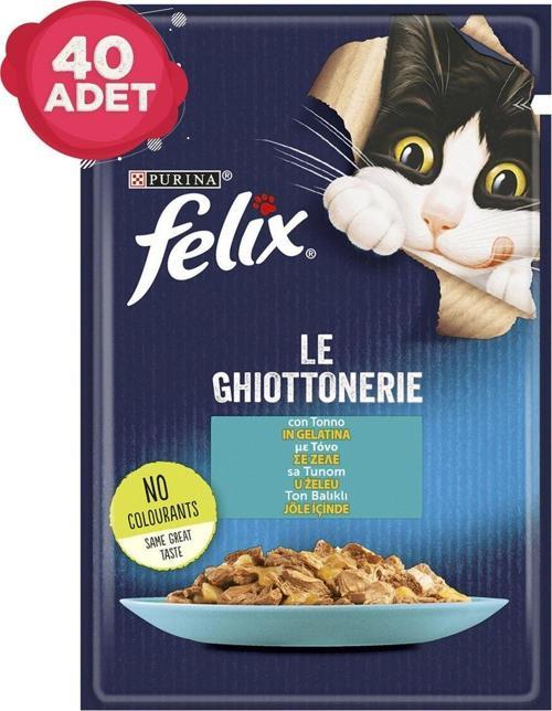 Ton Balıklı Pouch Kedi Yaş Mama Konserve 40 X 85 Gr.