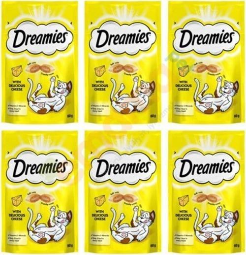 Dreamies Peynirli Kedi Ödülü 60 Gr X 6 Adet