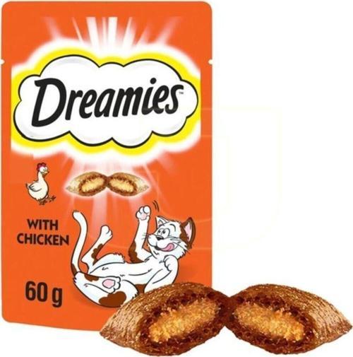 Dreamies Tavuklu Kedi Ödülü 60 Gr X 2 Adet