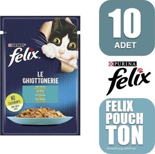 Ton Balıklı Yetişkin Kedi Yaş Maması - 85 Gr X 10 Adet