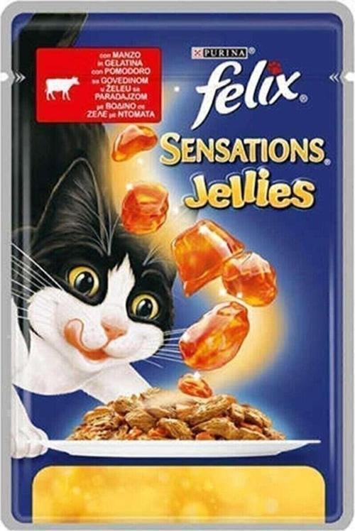 Karışık Kedi Yaş Mama 10'Lu