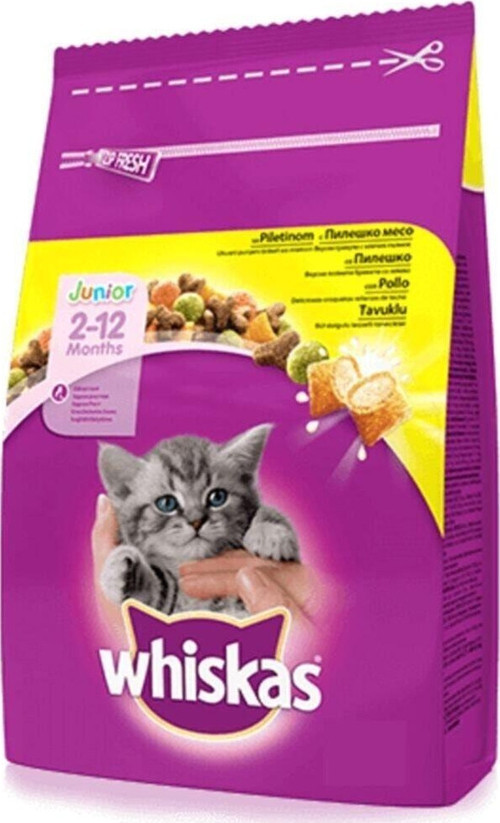 Whıskas Kitten Tavuklu Kuru Yavru Kedi Maması 2 Kg