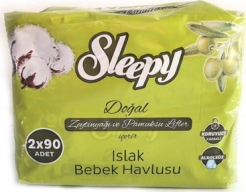 Zeytinyağlı Islak Bebek Havlusu 90X2