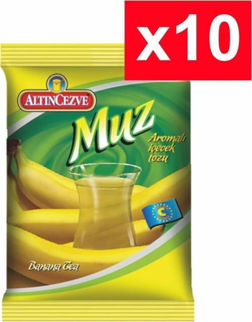 Muz Aromalı İçecek Tozu 250 Gr - 10'LU PAKET
