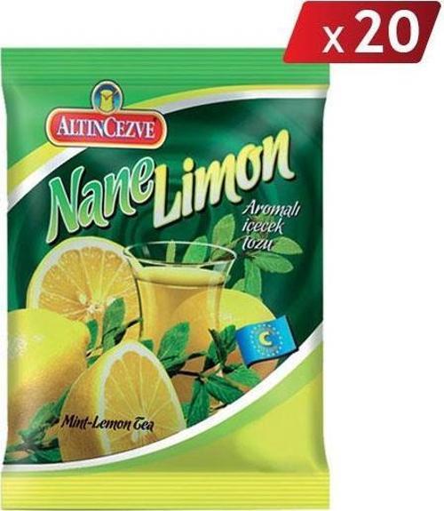 Nane Limon Aromalı İçecek Tozu 250 Gr - 20Lİ PAKET