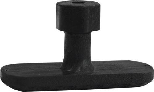 PDR Boyasız Göçük Düzeltme Plastiği Bombeli Kavisli 16X45mm - D. N6 - Siyah 10'lu