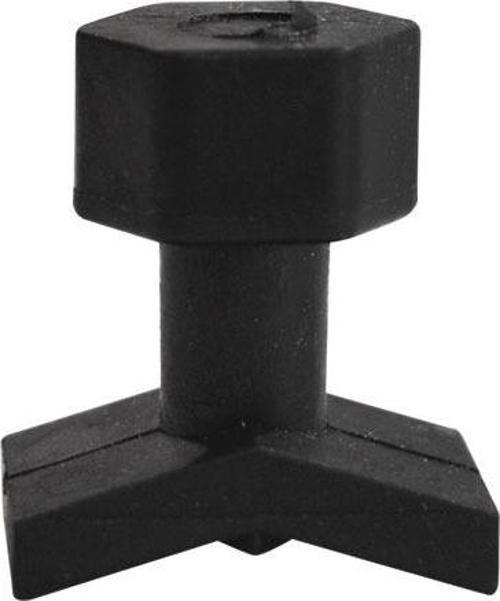 PDR Boyasız Göçük Düzeltme Plastiği Köşe Düzeltme V Tİp Çap 20x15mm - D. N6 - Siyah 10'lu