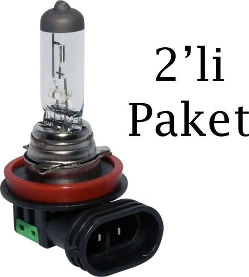 Tecpo Ampul Halojen H11 12V 55W Pgj19-2 64211 2'li Paket