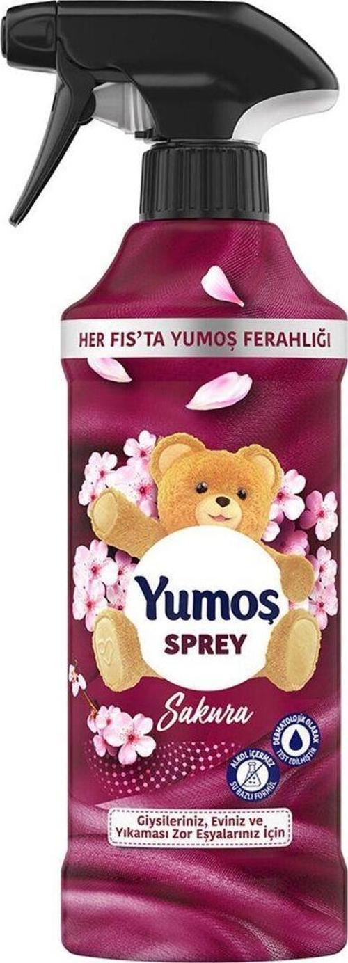Sprey Yıkanması Zor Eşyalar İçin Giysi Spreyi Sakura 450 Ml