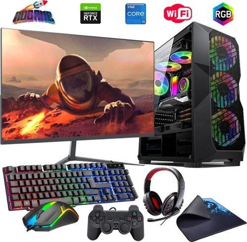 I5 13400F 16GB DDR4 480SSD 6GB RTX3050 24" Mon. Oyun Bilgisayarı (Gaming SET)