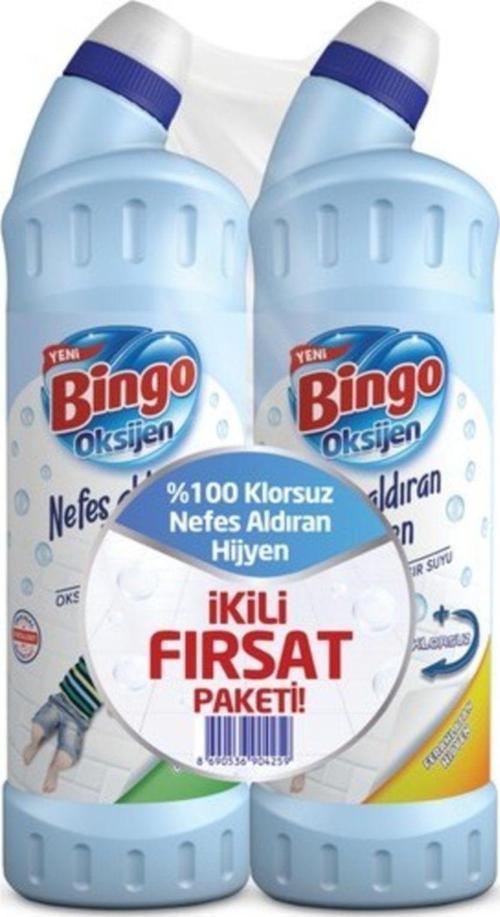 Oksijen Derinlemesine Hijyen Çamaşır Suyu 750 Ml Ve Ferahlatan Hijyen Yüzey Temizleyici 750 Ml