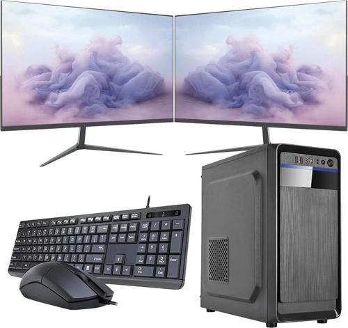 i5 14400 32GB DDR4 1TB M2 Çift 24" Monitörlü Ev ve Ofis Bilgisayarı (Business)