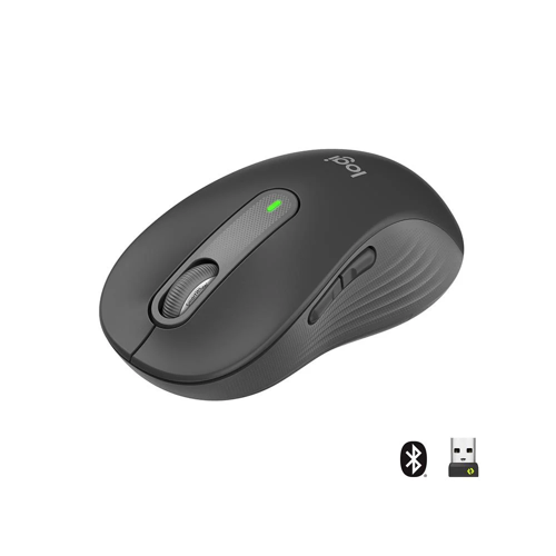 LOGITECH 910-006236, M650L Signature, Siyah, Sağ El, USB Nano 2,4G Kablosuz,4000dpi, Optik, 5 Tuşlu, 24ay Pil Ömrü, Sess
