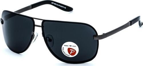 Erkek Güneş Gözlüğü Dikdörtgen Tasarım Siyah Çerceve Siyah Cam