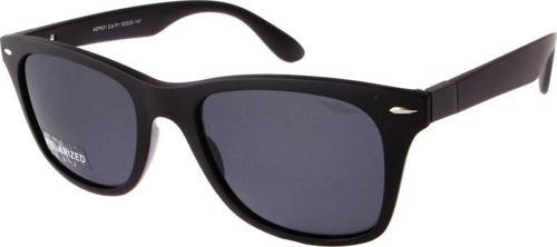 Erkek Güneş Gözlüğü Dikdörtgen Tasarım Siyah Çerçeve Siyah Cam