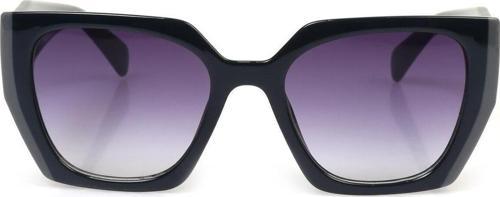 Mor Camlı Siyah Çerçeveli Kadın Güneş Gözlüğü Ae2203C7