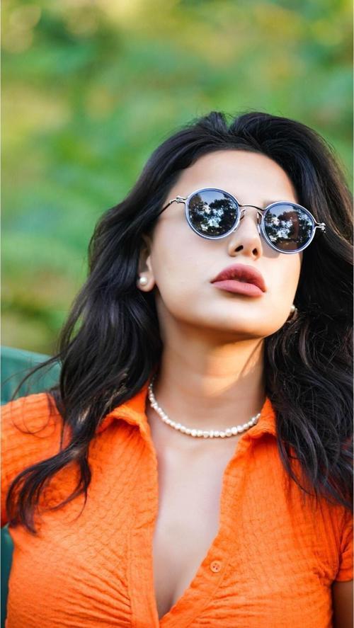 Yuvarlak Mavi Çerçeceli Unisex Güneş Gözlüğü Ae2109C13