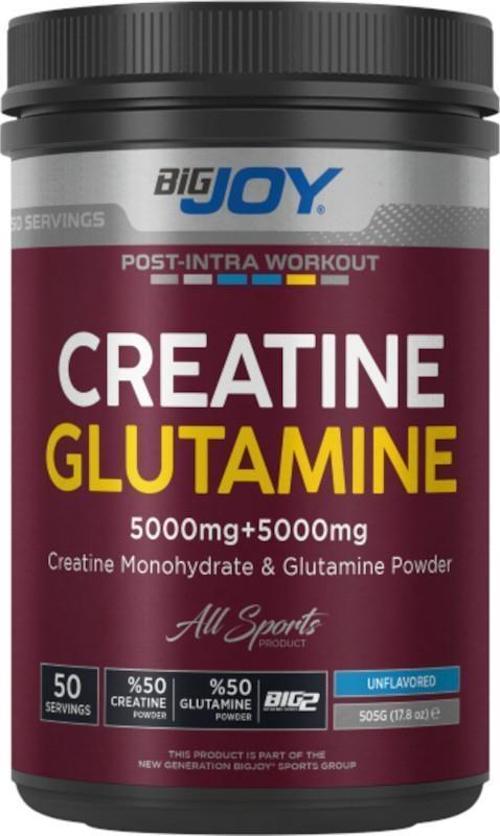 BIG2 Creatine + Glutamine Aromasız 505g Amino Asit