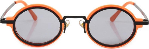 Turuncu Siyah Çerçeve Siyah Degrade Cam Oval Kadın Güneş Gözlüğü Ae9909C17