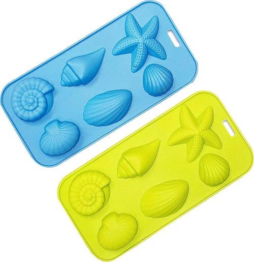 Silikon Kalıp Dolgulu Pasta Kek & Çikolata, Sabun Kalıbı 6 Lı