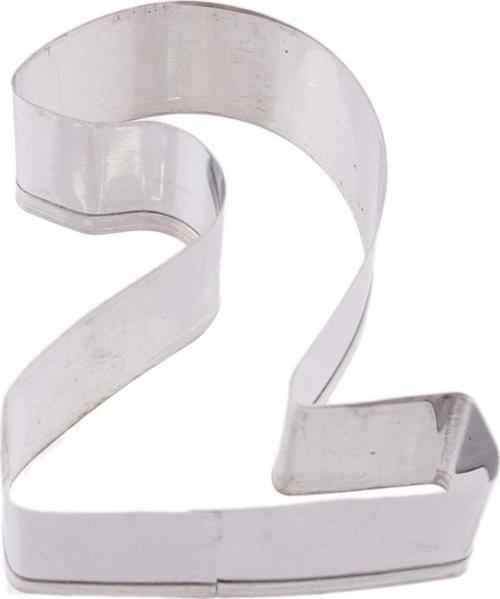 Kek Kurabiye Ve Pasta Kalıbı Metal 2 Sayı Büyük Boy Rakam 8.5 CM