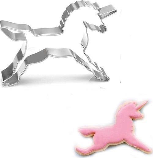 Unicorn Kek Kurabiye Ve Pasta Kalıbı Metal 8.5X8.5 CM