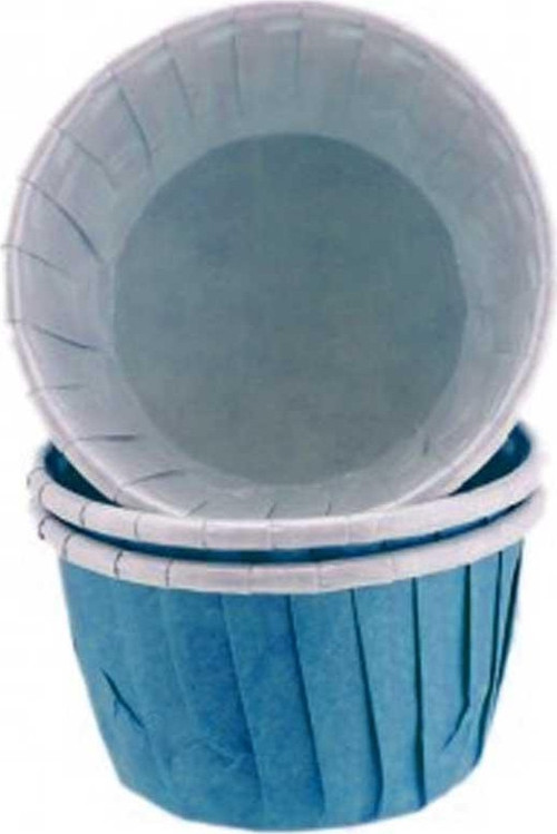 Cupcake Kalıbı Orta Boy Düz Renk 50*39 Mm (50 Adet) Mavi
