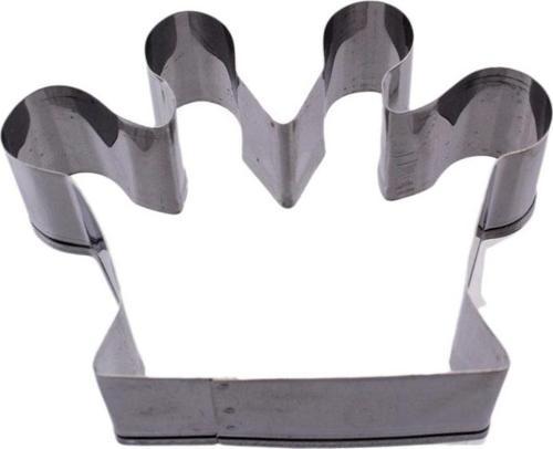 Kek Kurabiye Ve Pasta Kalıbı Metal Şekilli Kral Tacı 8.5X6.5 CM
