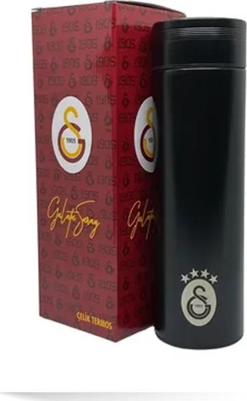 Galatasaray Logo Baskılı Çelik Termos 500 ml