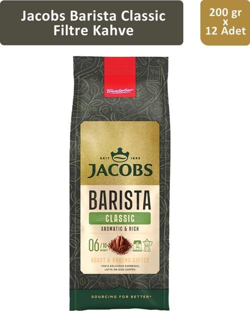 Barista Classic Filtre Kahve 200 gr x 12 Adet