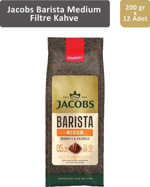 Barista Medium Filtre Kahve 200 gr x 12 Adet