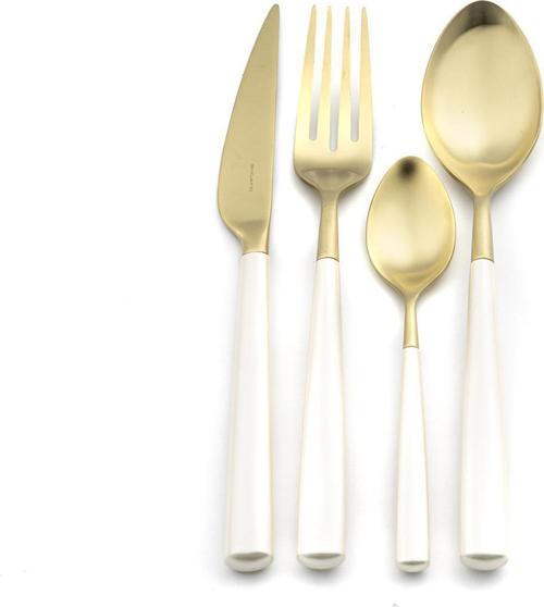 Athena Ivory Pearl Gold 24 Parça Çatal Kaşık Bıçak Seti P319.340915